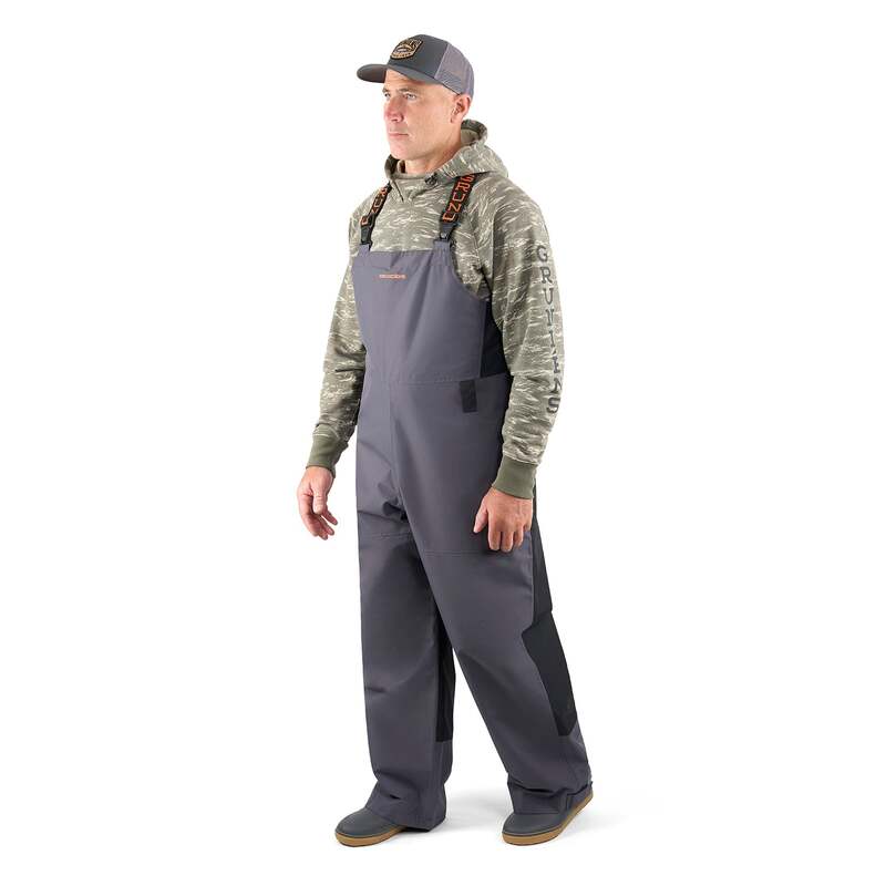 Grundéns Deepwater 2L Fishing Bibs - Anchor