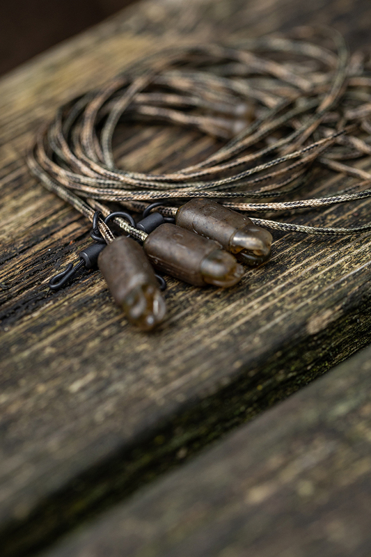 Fox Edges Camo Heli-Clip Rigs 40lb Submerge