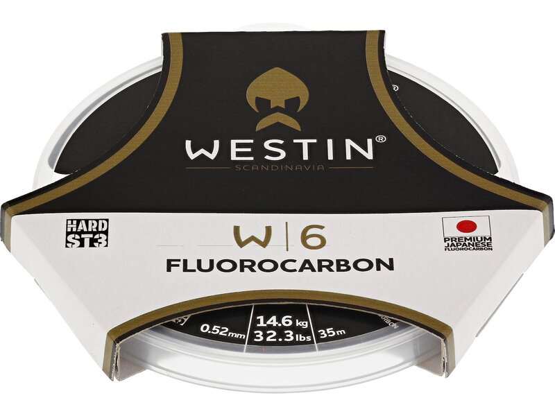 Westin W6 Fluorocarbon ST3 20m 1,05mm Clear