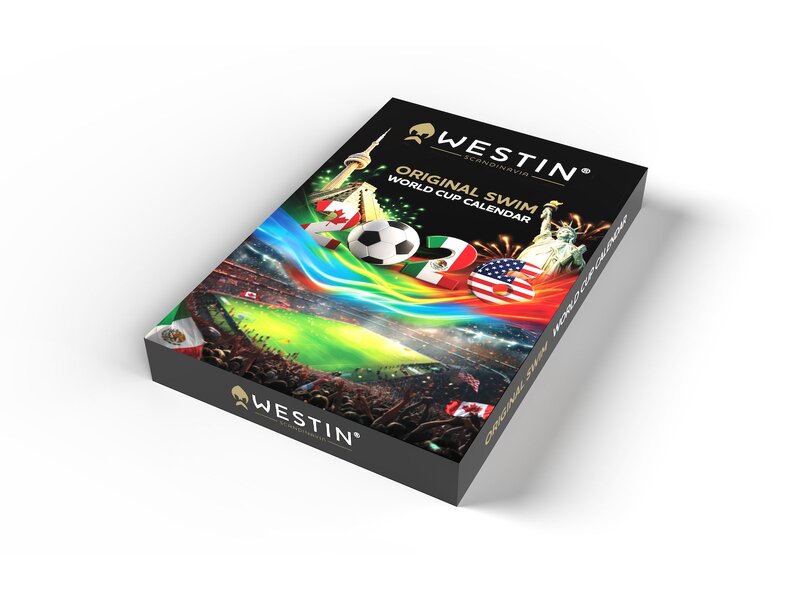 Westin 2026 Original Swim World Cup Calender, {pageDocumentTitle}. Ett bra fiskeredskap levererad från våra butiker i Värmland.