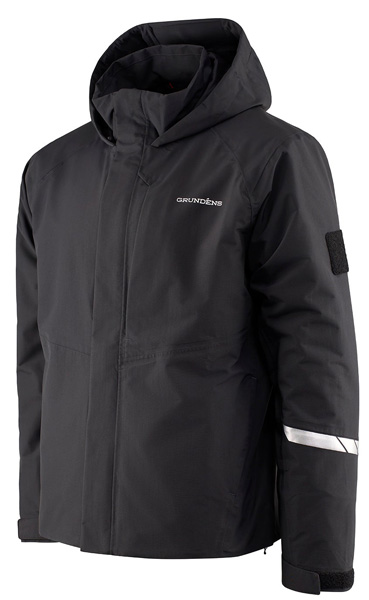 Grundéns Transmit X Jacket Black, Grundéns fiskejacka, vattentät fiskejacka, regnjacka fiske, Transmit X Jacket