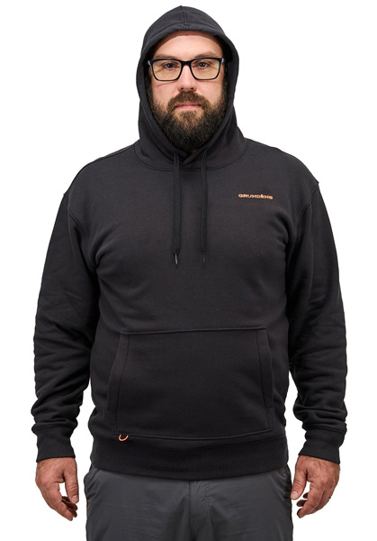 Grundéns Displacement DWR Hoodie Anchor, Grundéns hoodie fiske, vattenavvisande fiske hoodie, Grundéns tröja herr