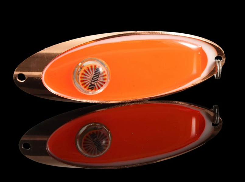 Norolan Arctic Light LED Ice Jig, blinkpirk för röding, norolan pirk 6cm 6g, led pirk vinterfiske, arctic light pirk