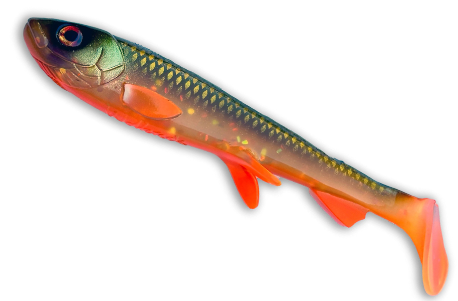 Wolfcreek Shad 2.0 25cm/125g Sparkling Golden Olive