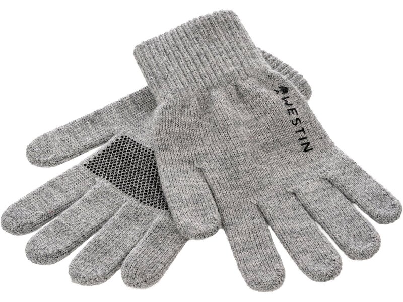 Westin Merino Wool Gloves Light Grey Melange