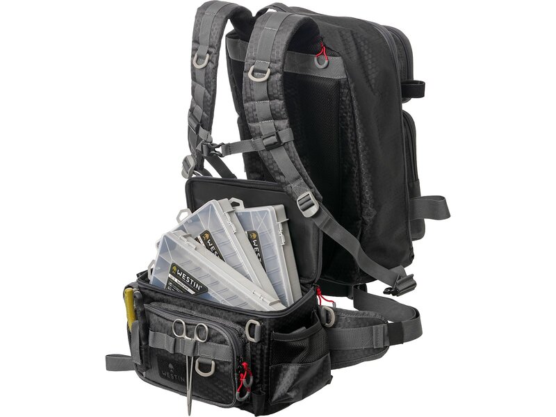 Westin W4 3in1 Master Backpack  XL 3 Box Titanium Black