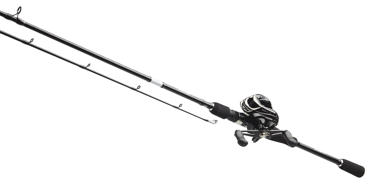 Kinetic Ozor BC 200 LH baitcasting-combo med spö och vänstervevad rulle