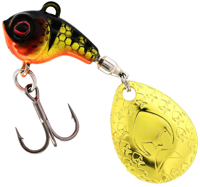 Westin DropBite Tungsten Spin Tail Jig 2cm/13g Bling Perch, {pageDocumentTitle}. Ett bra fiskeredskap levererad från våra butiker i Värmland.