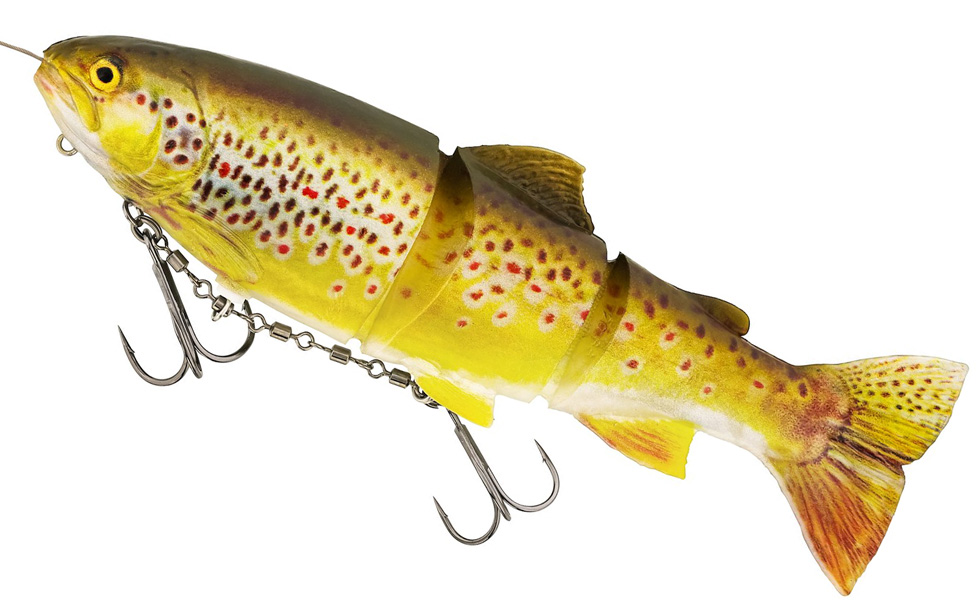 Westin Tommy The Trout Inline 40cm/800g hyperrealistiskt gäddbete