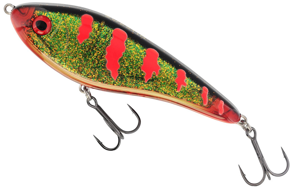 Westin Jerk Suspending 14cm 60g i färgen 3D motoroil blood jerkbait för gäddfiske