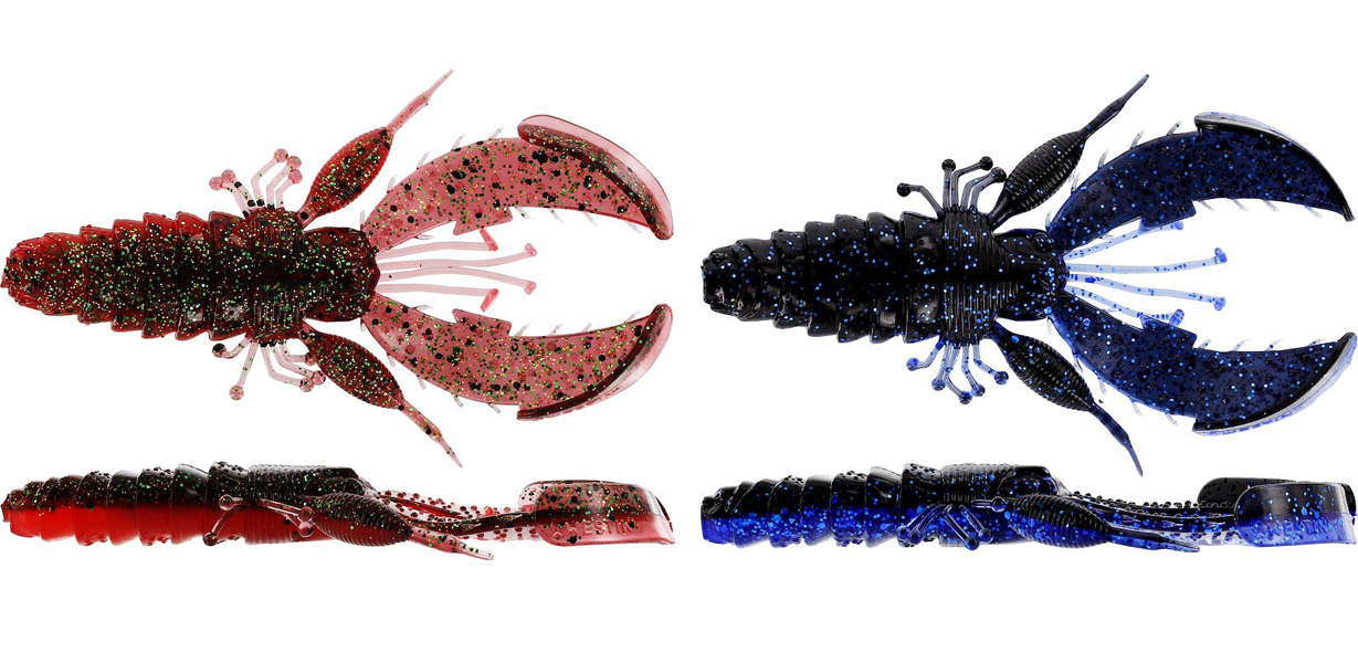 Westin Chebu Rig CreCraw R´N´R 6,5cm 10,5g Clear Water Mix färdigriggat kräftbete