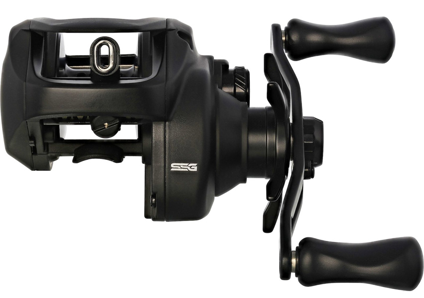 Westin W6-BC 301 HD lågprofilsrulle vänster i svart robust design för baitcasting