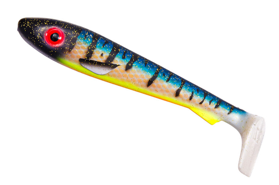 Svartzonker McRubber 21cm gäddjigg, gäddfiske med McRubber, big bait för gädda, stor gädda bete, effektiv gäddjigg