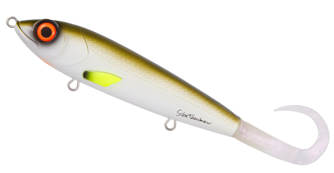 svartzonker jonny l 16,5cm 112g, jonny l jerkbait gäddfiske, svartzonker jonny l glide bait, jonny l predatorfiske