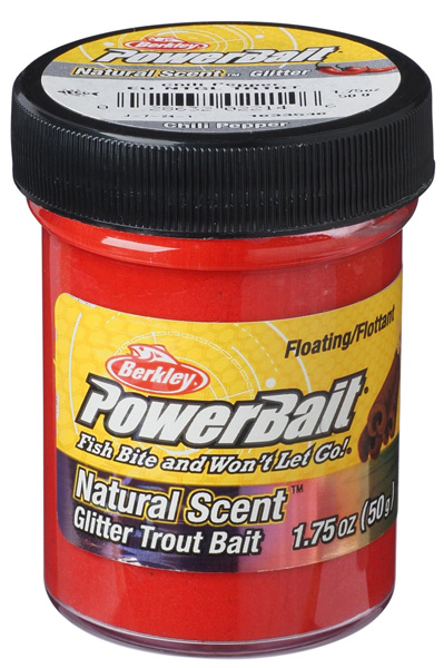 Powerbait Troutbait Spice  Chili Pepper glitter