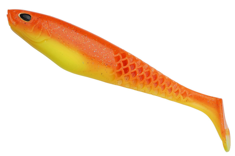 Berkley PowerBait CullShad 7,5 cm, abborrfiske, mjukjigg, abborre, paddelstjärt jigg med PowerBait-doft