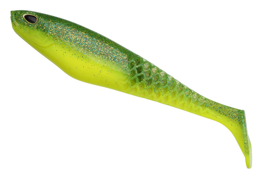 Berkley PowerBait CullShad 7,5 cm, abborrfiske, mjukjigg, abborre, paddelstjärt jigg med PowerBait-doft