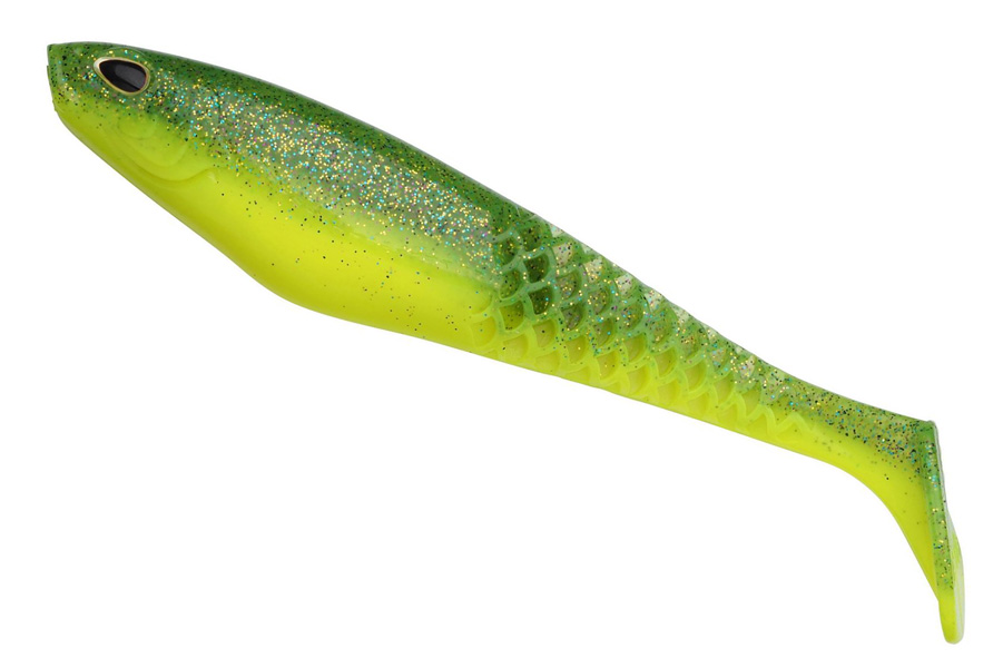 Berkley PowerBait CullShad 10 cm, abborrfiske, mjukjigg, abborre, paddelstjärt jigg med PowerBait-doft