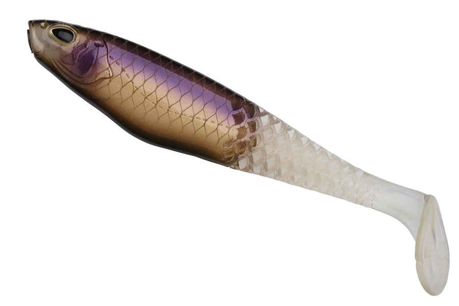 Berkley PowerBait CullShad 10 cm, abborrfiske, mjukjigg, abborre, paddelstjärt jigg med PowerBait-doft