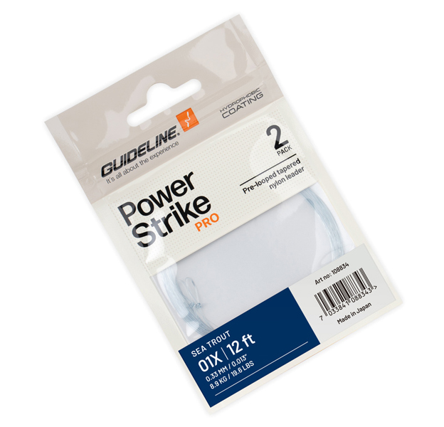 Guideline Power Strike PRO Seatrout 12' 2X - 0.23mm 2pack, {pageDocumentTitle}. Ett bra fiskeredskap levererad från våra butiker i Värmland.