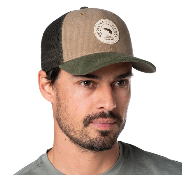 Guideline Badge Trucker Cap  Forest, {pageDocumentTitle}. Ett bra fiskeredskap levererad från våra butiker i Värmland.