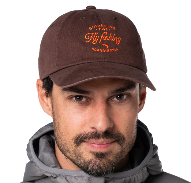 Guideline Fly Fishing Cap  Forest Brown, {pageDocumentTitle}. Ett bra fiskeredskap levererad från våra butiker i Värmland.