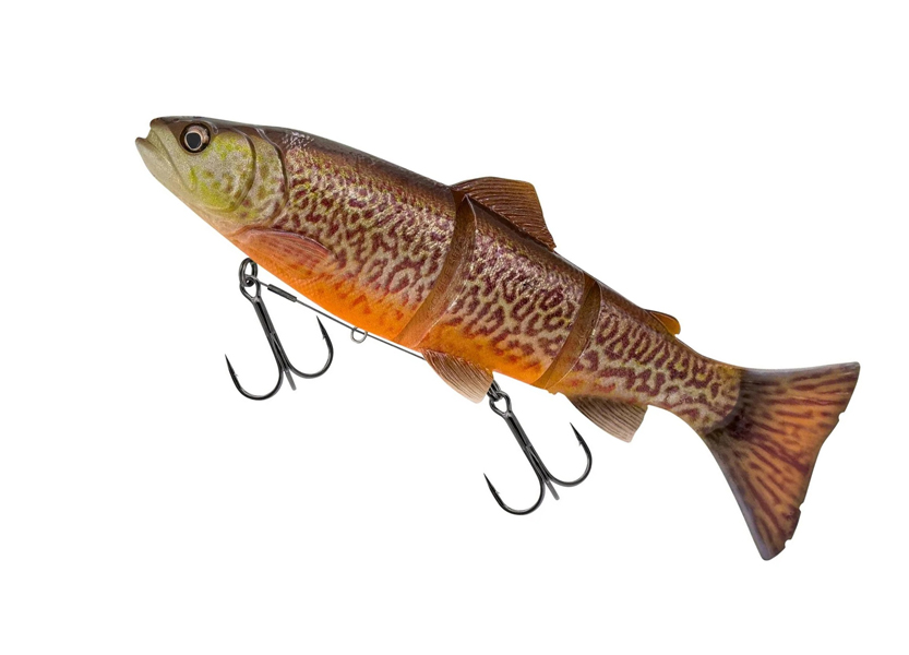 Savage Gear 3D LT Trout SS 40cm/685g, 4d trout gäddbete, savage gear trout gädda, storgäddbete trout, savage gear line thru trout