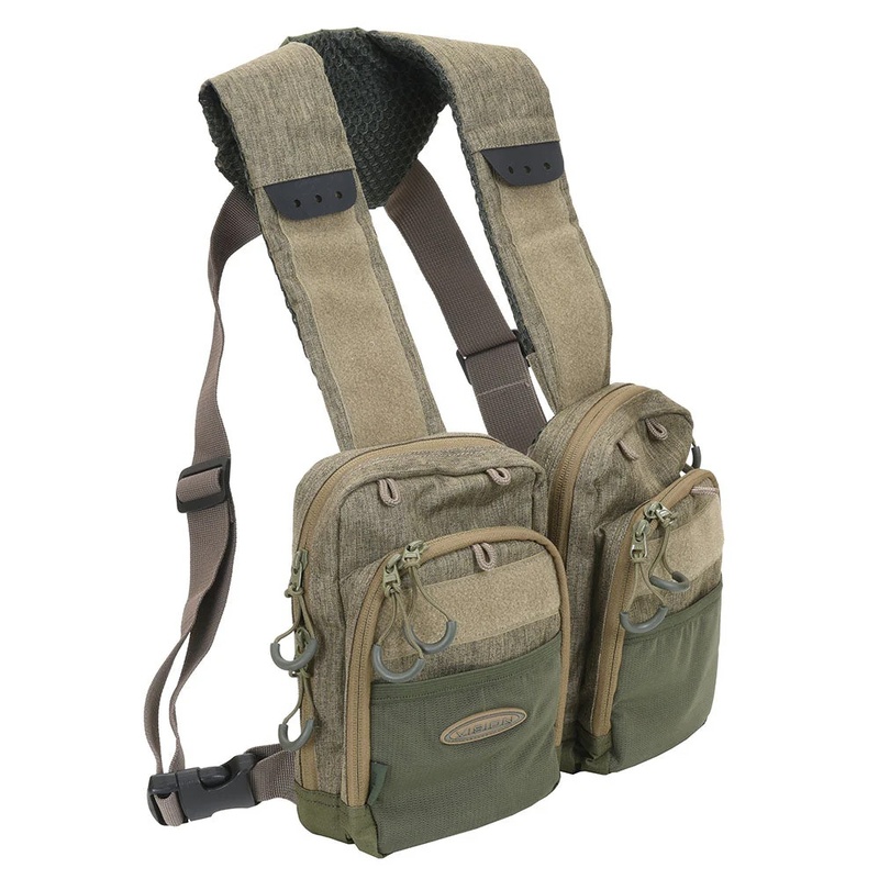 Vision Double D Chest Pack   Nutria