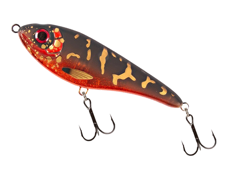 Buster Jerk 15cm/75g Pierre Monjarret V2, jerkbait, Strike Pro Buster Jerk original, sjunkande jerkbait för gädda, klassiskt jerkbait Buster Jerk