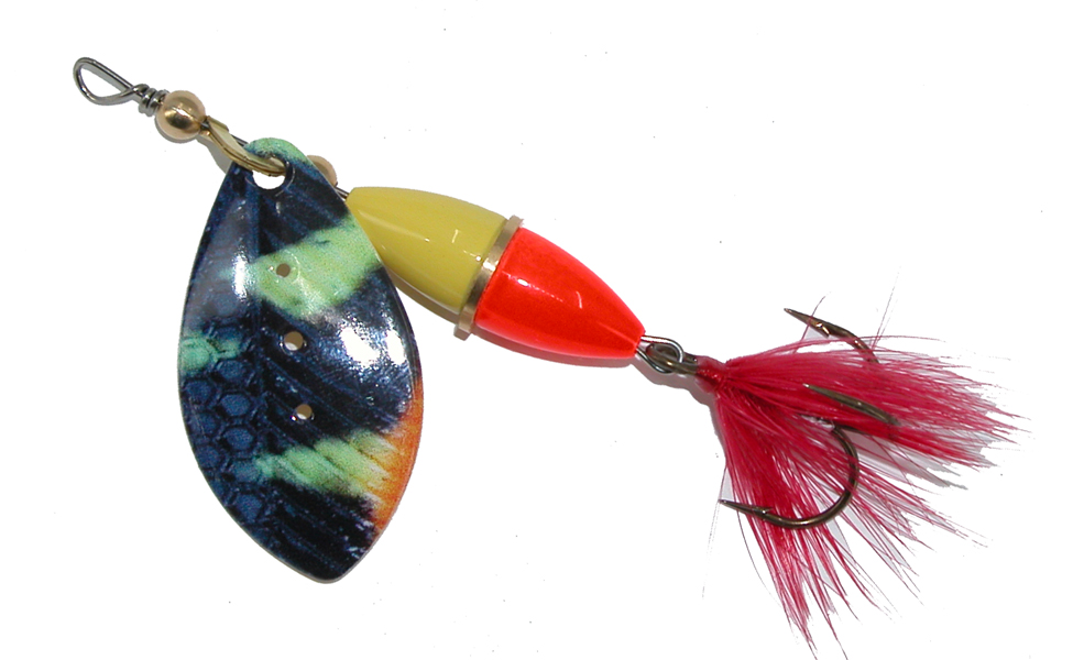 Wipp spinnaren A5 15gr Black Pike