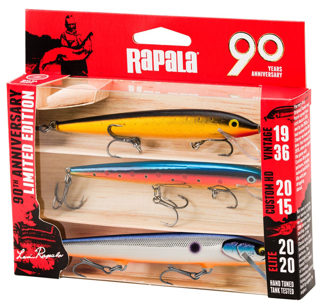 Rapala 90 Years Lure Kit 3-p Floater Big Naturistic