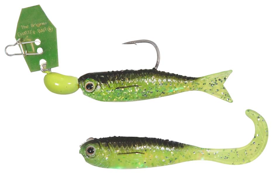 Z-man Flashback Mini 3,5gr-1/8oz Chartreuse/Rainbow