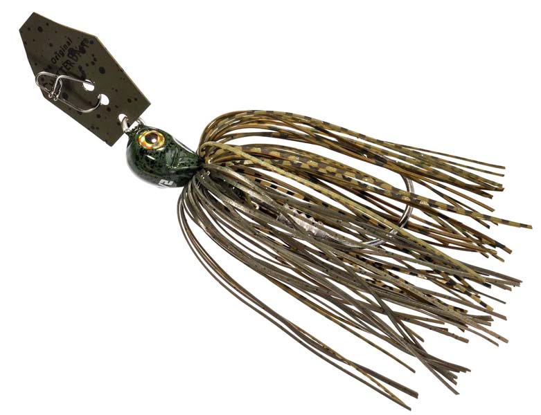 Z-man Chatterbait Elite Evo 14gr-1/2oz Green Pumpkin