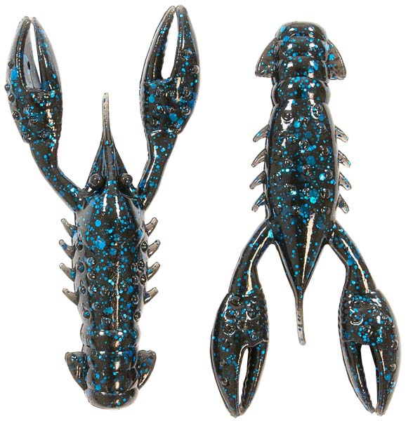 Z-man TRD Crawz 6-p 2,5tum Black/Blue