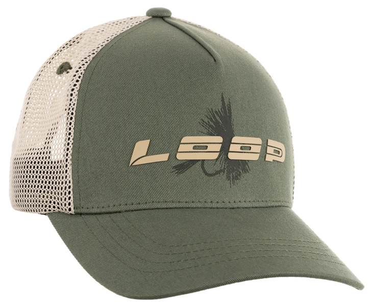 Loop Fly Trucker Cap River Green