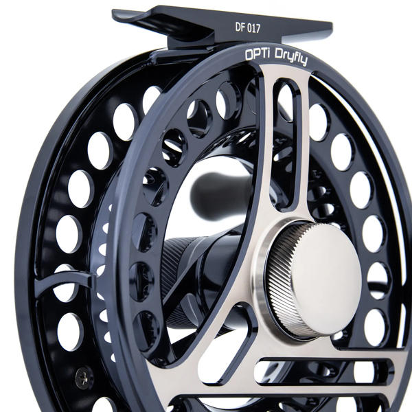 Loop Opti Reel Dryfly Left flugrulle #5 Storm Blue