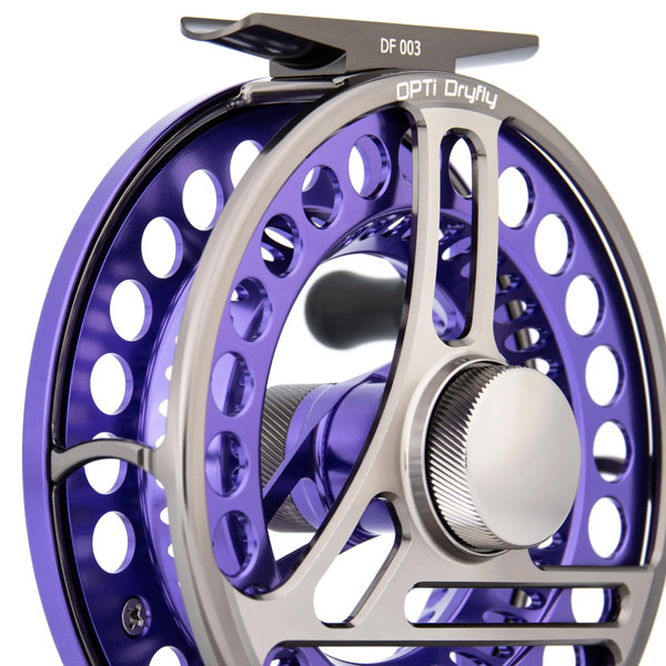 Loop Opti Reel Dryfly Left flugrulle #5 Twilight Violet