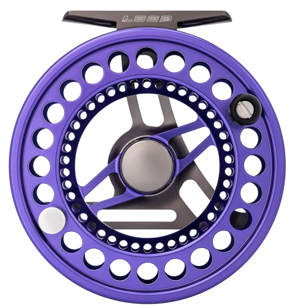 Loop Opti Reel Dryfly Left flugrulle #5 Twilight Violet