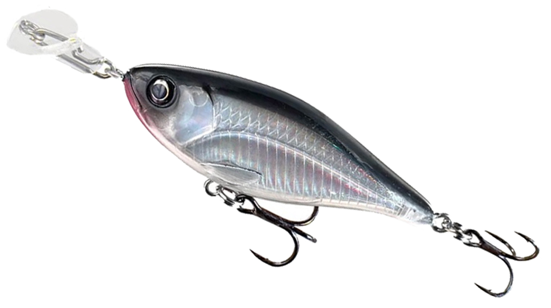 Headbanger Cranky Shad slow sink 6,4cm/10g Black/Silver