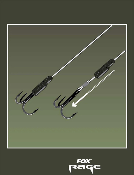 Fox Camo Treble Hook Sleeves 10 st