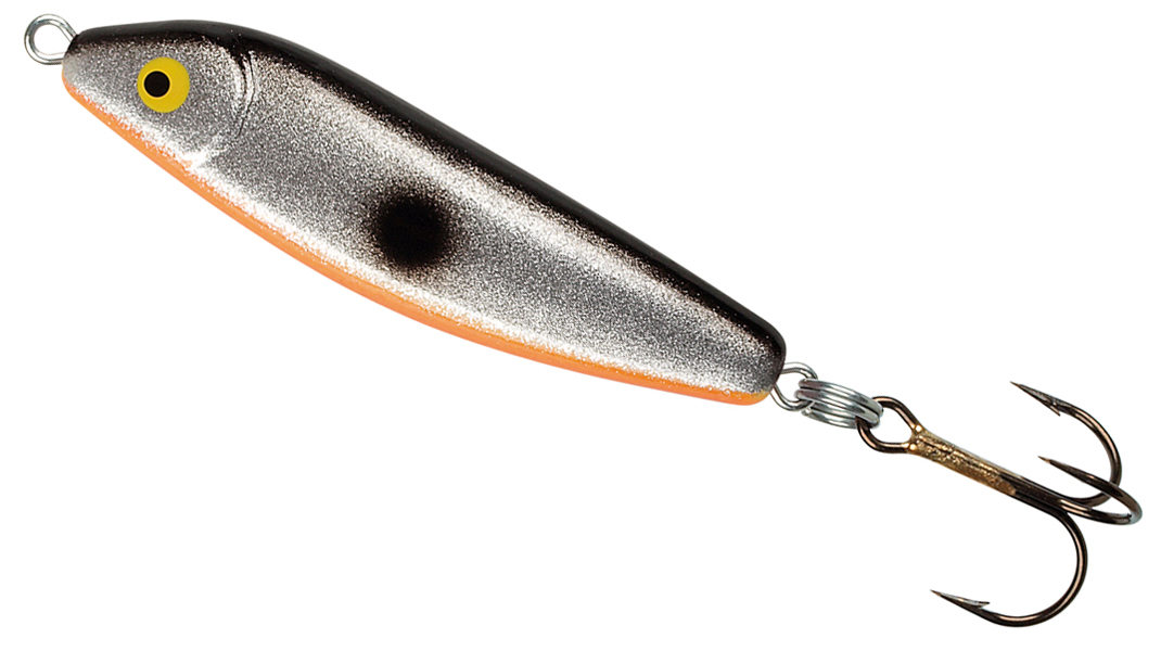 Spöket 18gr Black Hot Orange belly