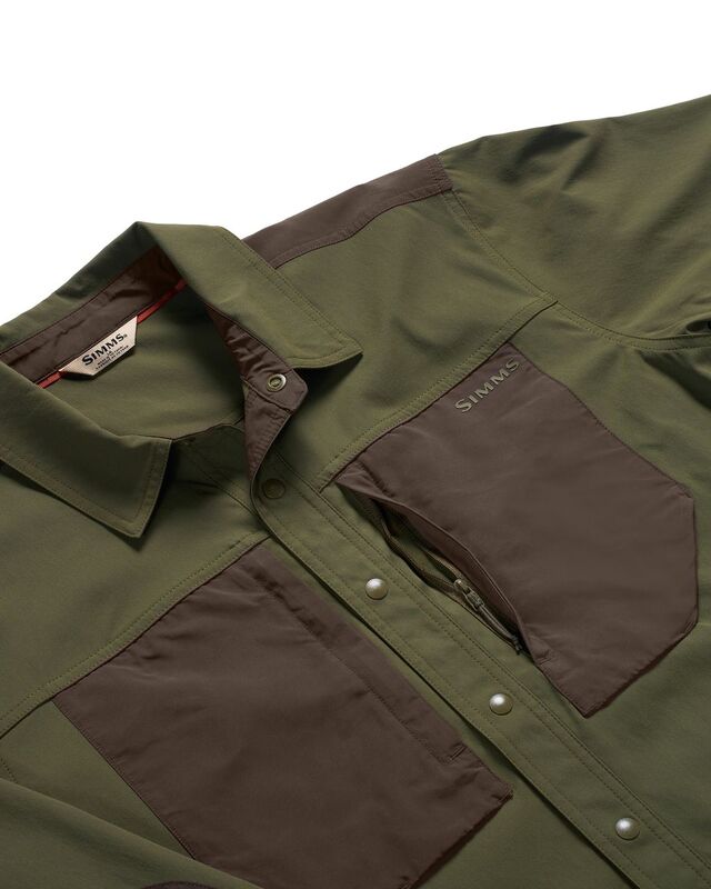 Simms Confluence Shirt L - Loden