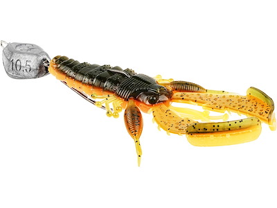 Westin Chebu Rig CreCraw R´N´R 6,5cm 10,5g Clear Water Mix färdigriggat kräftbete
